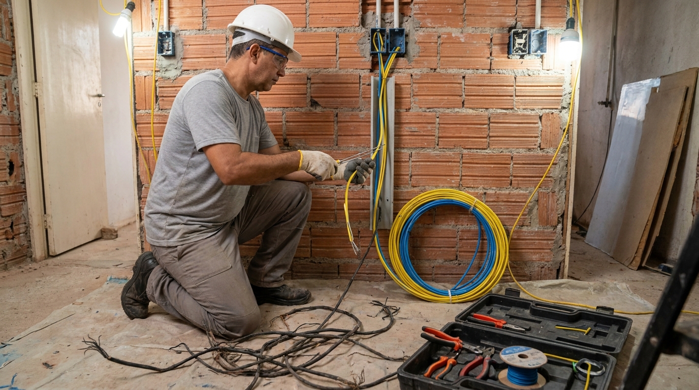 Adequação de Fiação em Jaraguá do Sul‑SC