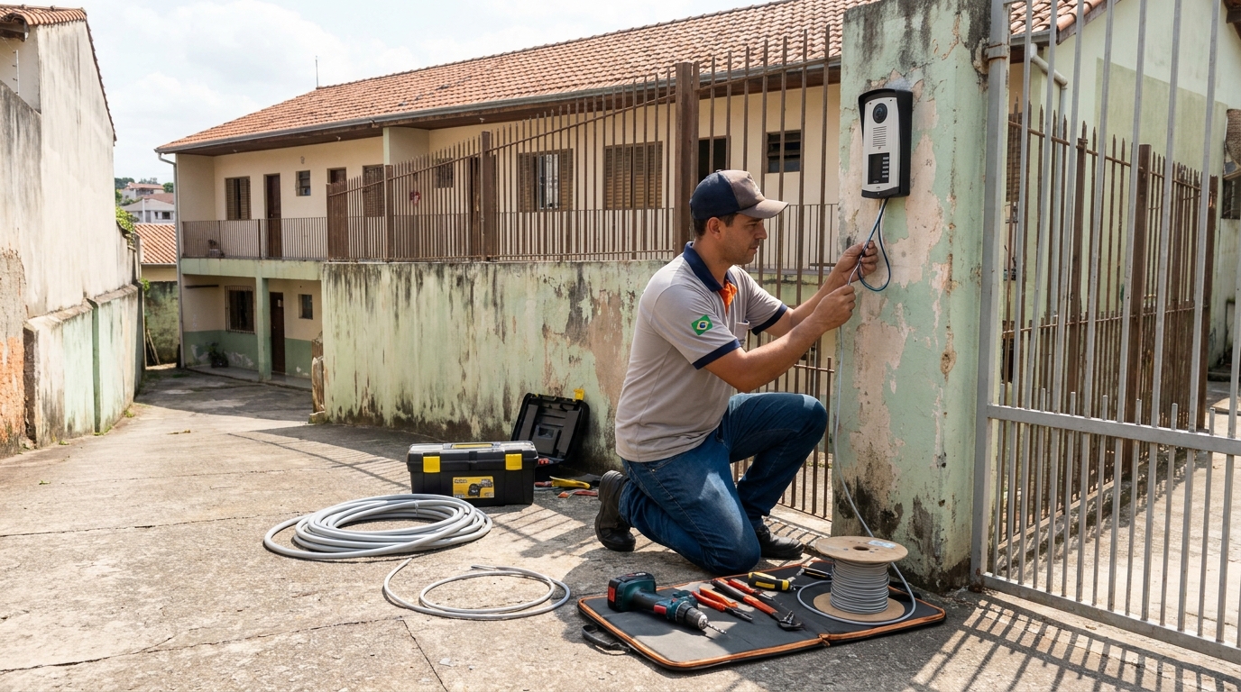Instalação de Porteiro Eletrônico em Jaraguá do Sul‑SC