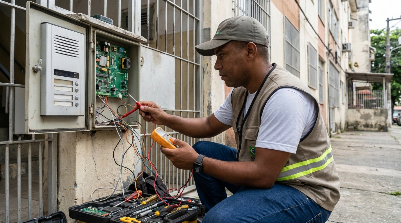 Reparo de Placa e Campainha em Jaraguá do Sul‑SC
