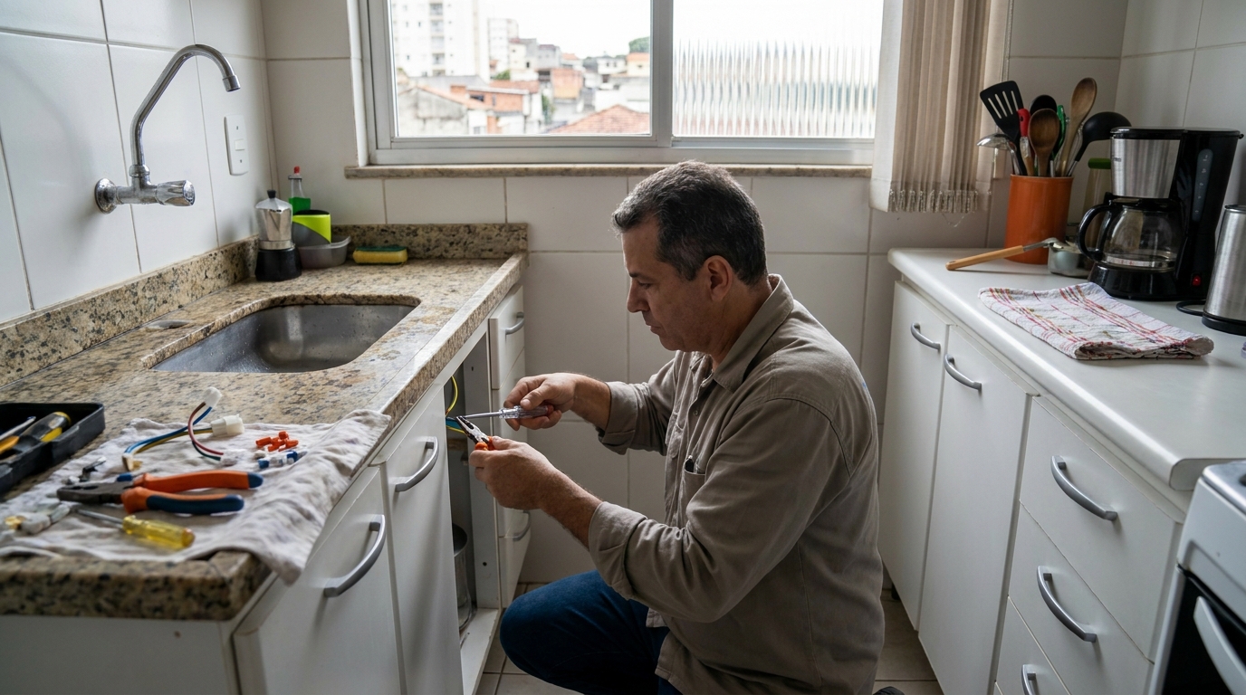 Troca de Torneira Elétrica em Jaraguá do Sul‑SC